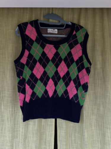 Vintage Pink Alberoy Sweater Vest