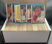 1989-90 O-Pee-Chee Hockey Trading Cards - Box Over 400 cards! - Lot #1