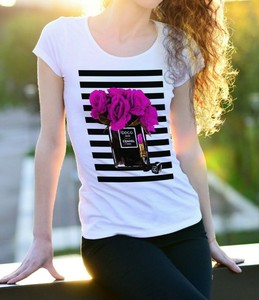 t shirt chanel donna