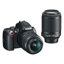 Nikon D60 18-55mm VR 55-200mm VR Double Zoom Kit