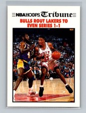 1991-92 Hoops Series 2 NBA Finals Tribute #539 Pippen / Bulls Even Series 1-1