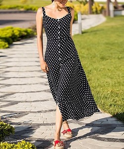 dots dresses womens