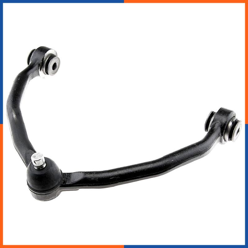 Bras de suspension avant renforcé en acier forgé anti-vibration