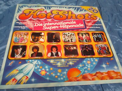Hot Shots , Hit Parade , Schallplatte , Vinyl , LP , 80er Jahre Nostalgie / # 05
