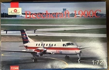 BEECH 1900C MODEL KIT 1/72 SCALE BY AMODEL