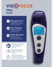 New VisioFocus Pro 06480 Professional Non-Contact Forehead Infared Thermometer