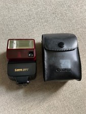 Canon Speedlite 277T Shoe Mount Flash For Canon Film Camera Untested