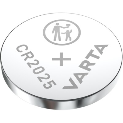 50x CR2025 Lithium Knopfzelle 3V CR 2025 VARTA Industriezellen