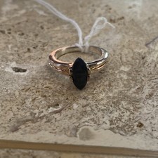 NWT SAPPHIRE 925 STERLING SILVER RING SIZE 7 MSRP 155 2075