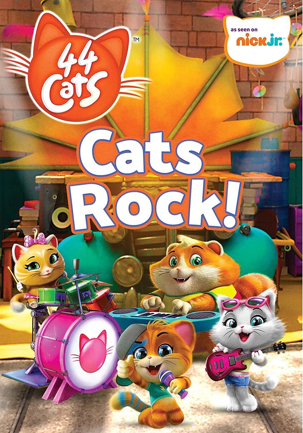 44 Cats: Cats Rock! (DVD) Animation