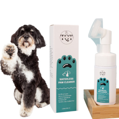 TQT Pet Paw Cleaner Cats Dog Feet Cleaner 100ml Pet Paw Cleanser Deep Cleansing