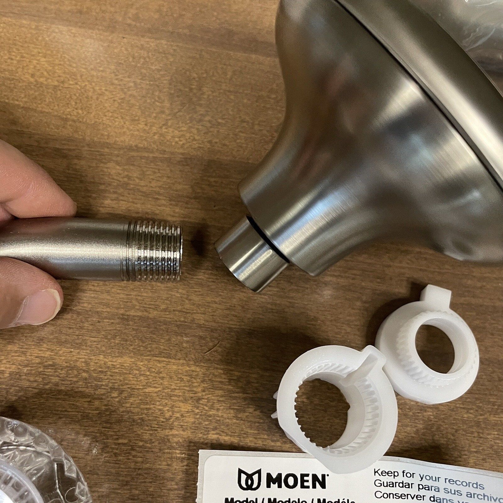 Moen Tiffin 82876SRN Spot Resist Brushed Nickel Tub Shower Faucet Parts
