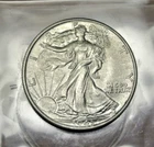 1943 Gem BU MS UNCIRCULATED Walking Liberty Silver Half Dollar