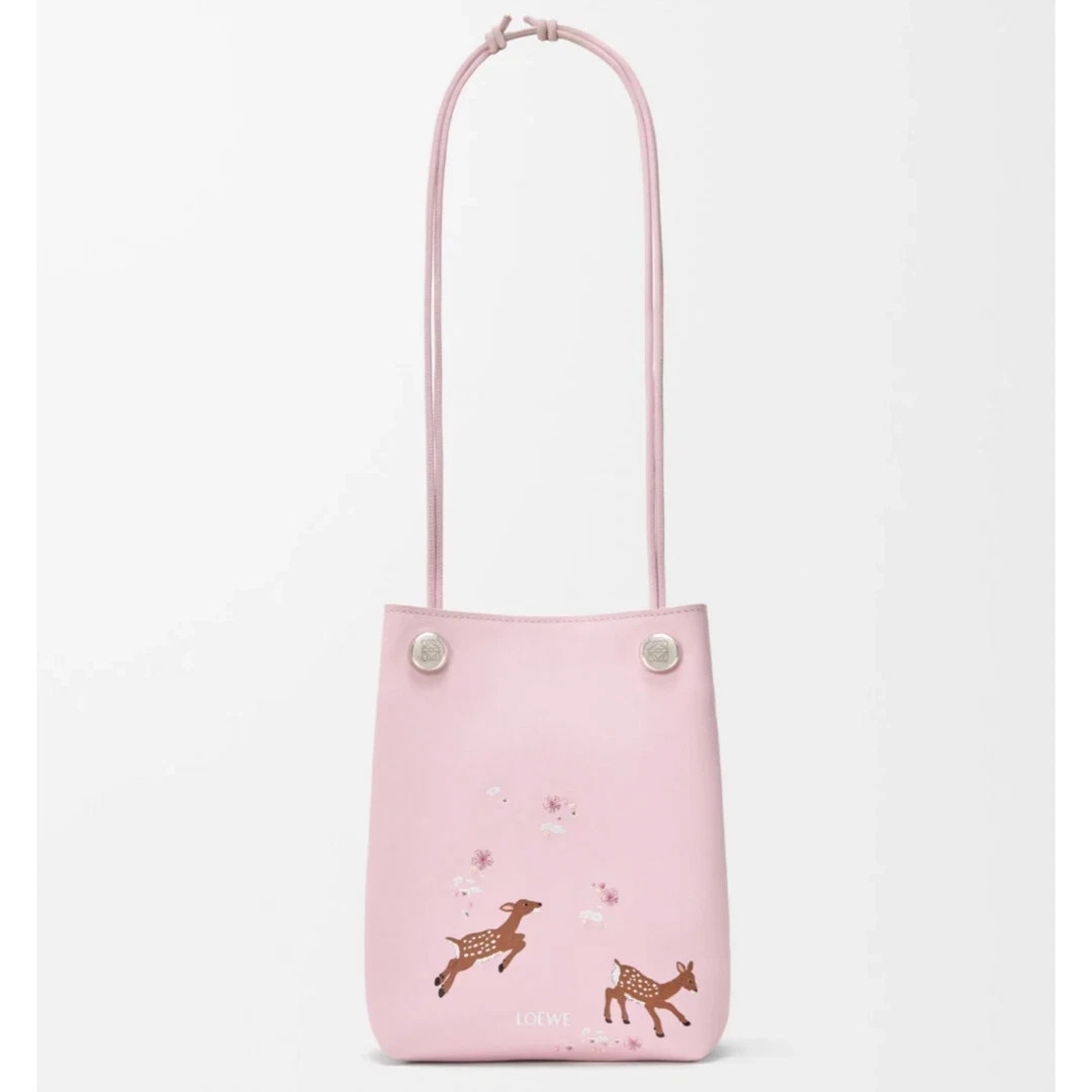 LOEWE x Suna Fujita Calfskin Stag Pouch - Blossom (JP) | eBay