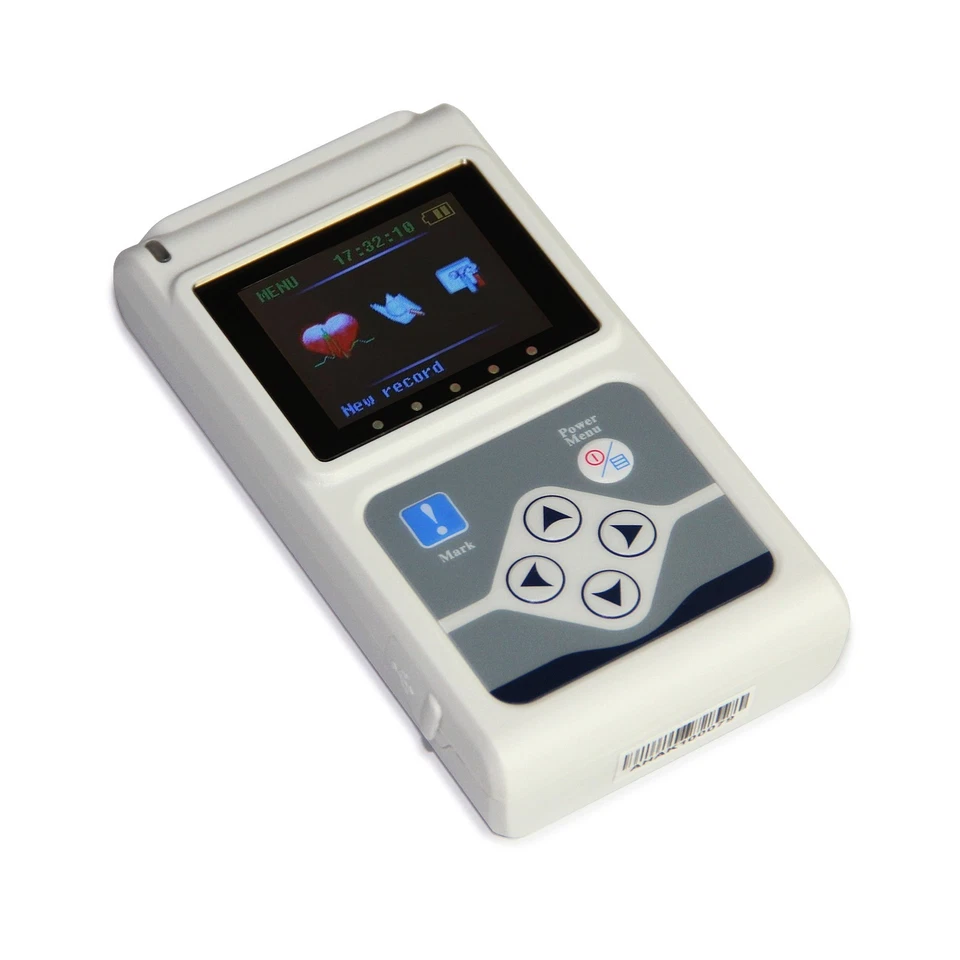 3-Channel ECG Holter Monitor - Portable EKG Recorder for Heart Monitoring - Image 2 of 4