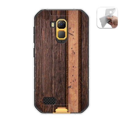 Custodia In Gel Tpu Per Ulefone Armor X2 Design Mattone 04 Disegni