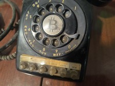 Bell Western Eletric 555Hk+ Black Desk Rotary Multiline Phone  Telephone