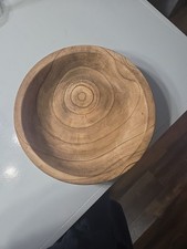 DECORATIVE WOODEN BOWL