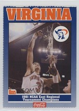 1992-93 Virginia Cavaliers Team Issue 1991 NCAA East Regional 0q3