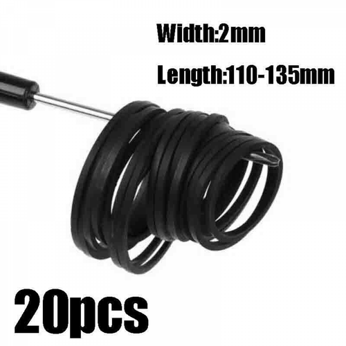 Cassette Replacement Mix Cassette Rubber Drive Square Flat Belt For Tape Machine Common Replacement E Rubber Belt - Foto 2