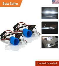 Bright 6000k Hid Xenon Bulb Pair 9007 - Universal Fit 35w55w Compatible