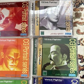 Sega Saturn Virtua Fighter CG Portrait Series Set of 10