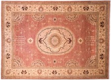 Afghan Ferahan Ziegler 250x350 Carpet Handknotted Red Floral Pattern