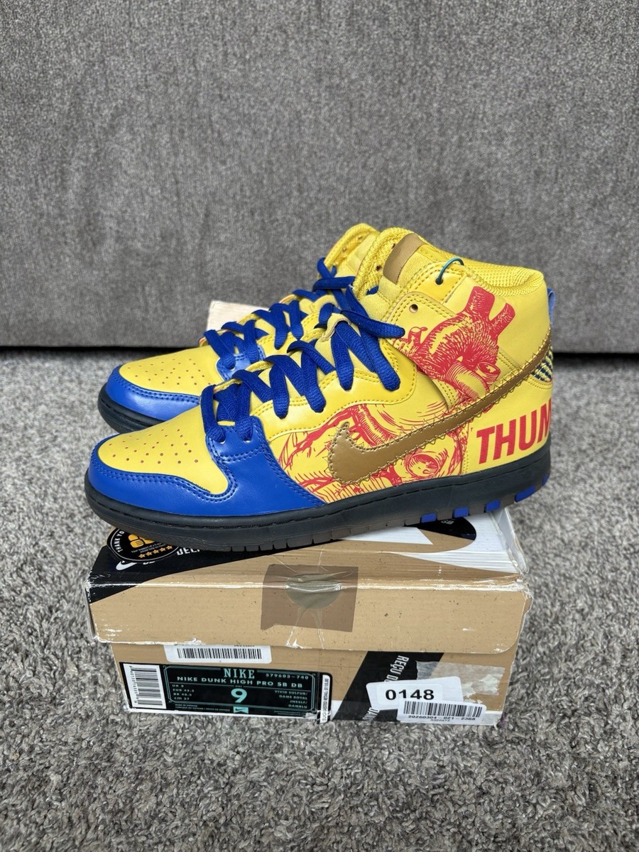 Size 9 - Nike Dunk Pro SB DB High Doernbecher for sale online | eBay
