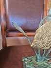 Vintage Brass Angel Fish With Seaweed Stand 13 1/2" Signed And Numbered 27/500 — photo 4