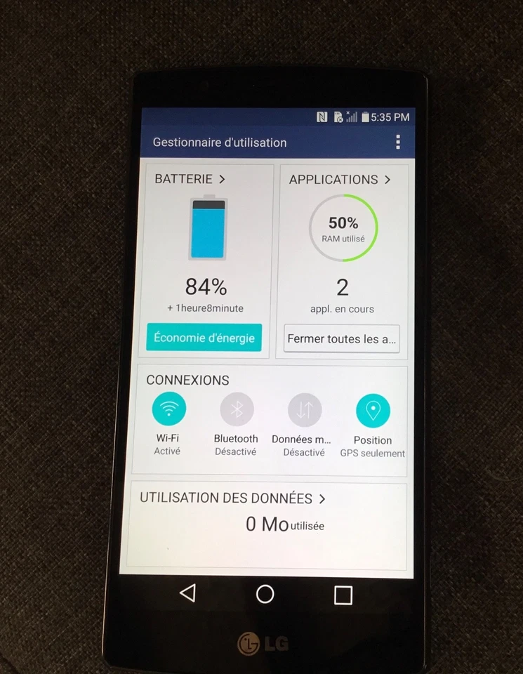 LG G4 H815 Smartphone Leather Red Wi-Fi 5.5" IPS LCD 16MP (3GB+32GB) - For Parts - Imagen 4 de 4