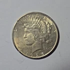 1925 Peace Silver Dollar! AU!