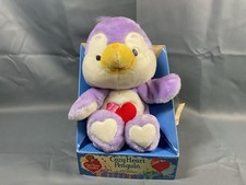 1984 Kenner Care Bear Cousins Cozy Heart Penguin Plush With Original Box