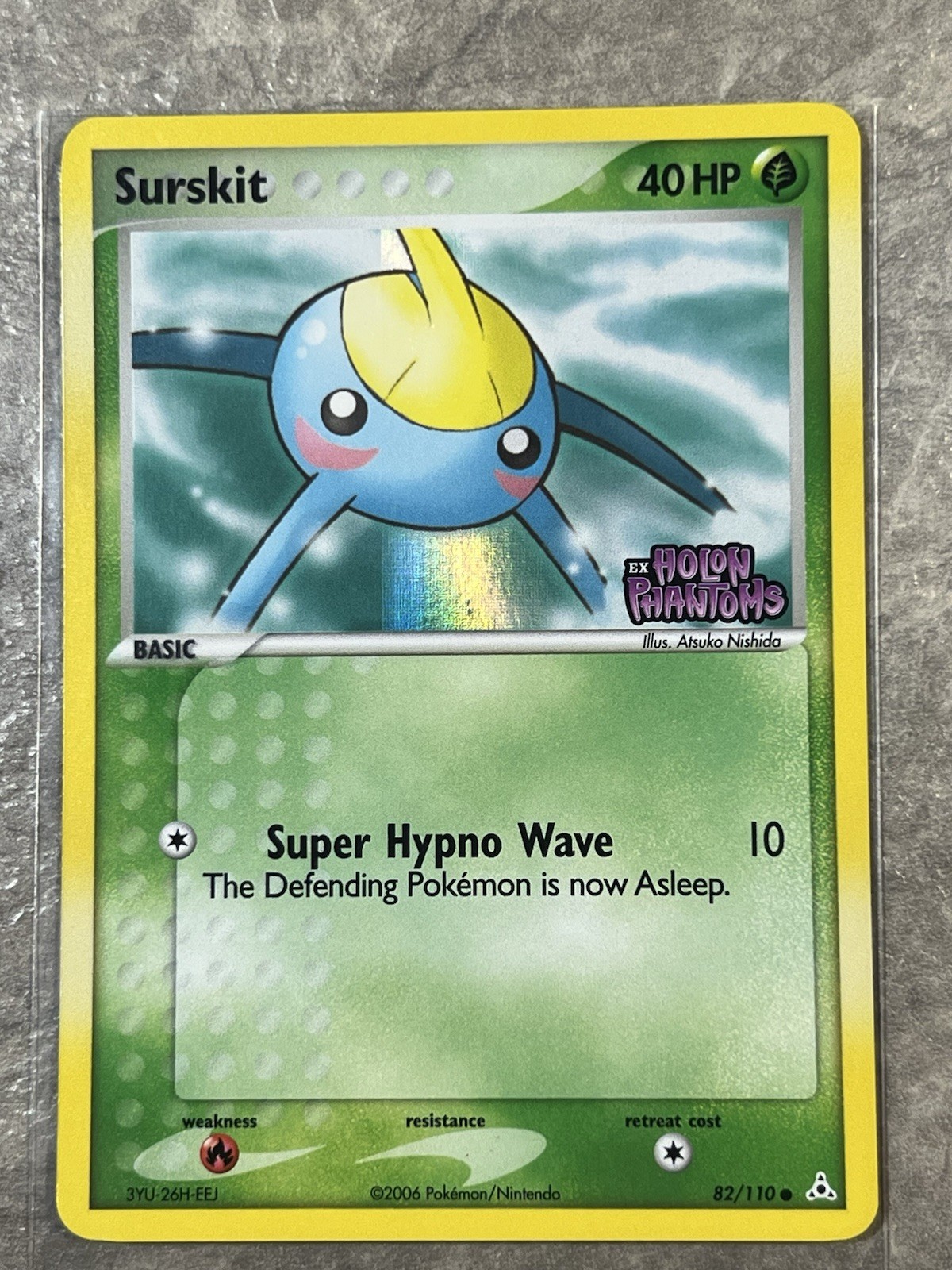 Surskit STAMPED 82/110 Pokemon ex Holon Phantoms Reverse Holo (Near Mint) 