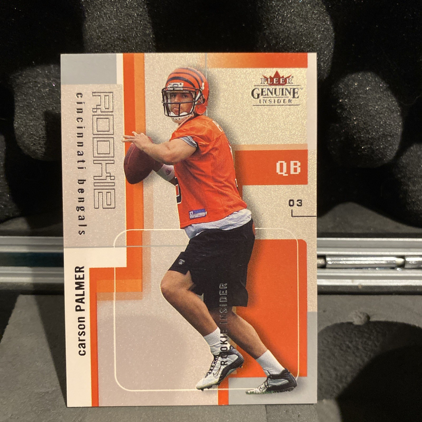 Carson Palmer Fleer Genuine Insider #101 Base