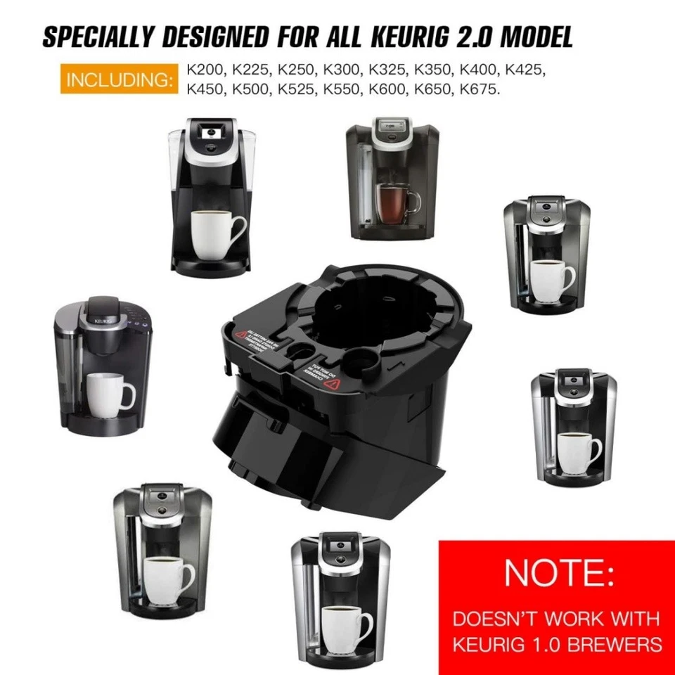 Piezas de montaje de agujas con soporte para cápsulas de taza de repuesto para cafetera Keurig 2.0 Foto 2 de 4