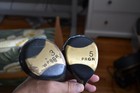 PRGR Golf 3 + 5 Wood Graphite Shaft Made in  Japan  w/ headcover pair LOT — photo 5