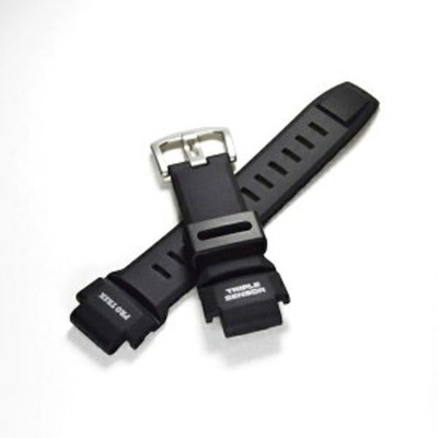 CASIO Genuine Band PROTREK PRG-260 Mens Wrist Watch Parts Black Color Resin