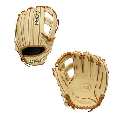 Wilson A2000 Baseball Classics EL3 Blonde 11.75  Infield Baseball Glove WBW10411