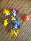Pokémon Vintage Mini Figures Lot of 6 CGTSJ 1990 Authentic Original PVC