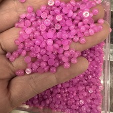 50pcs 4mm Round CAB CABOCHON Natural Rose Red Stone Round Stone Beads No Holes