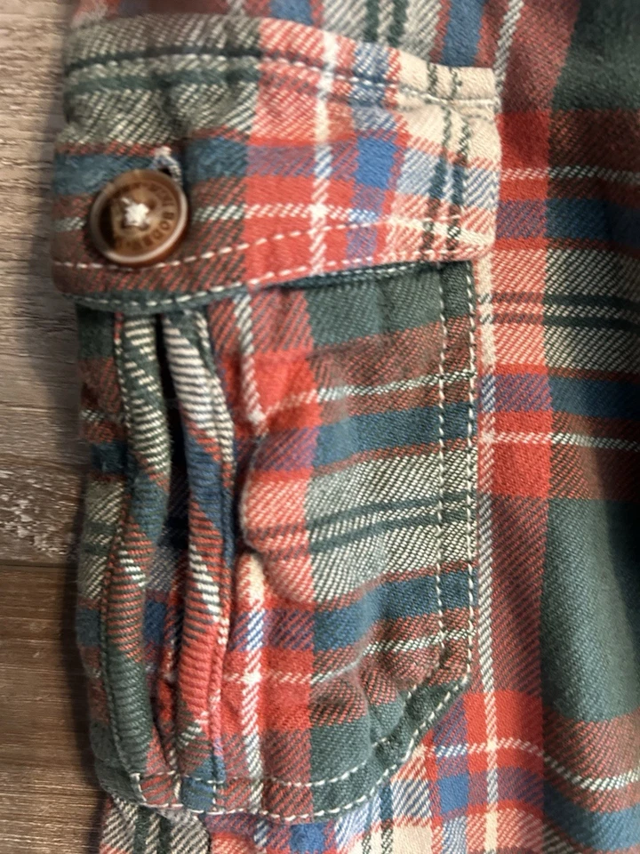 Pantalones cargo Mini Boden para niños 6 Y a cuadros banda elástica temporada de otoño Foto 4 de 4