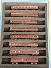 Graham Farish N Gauge BR Maroon Mk1 Coaches x 8 - Unboxed