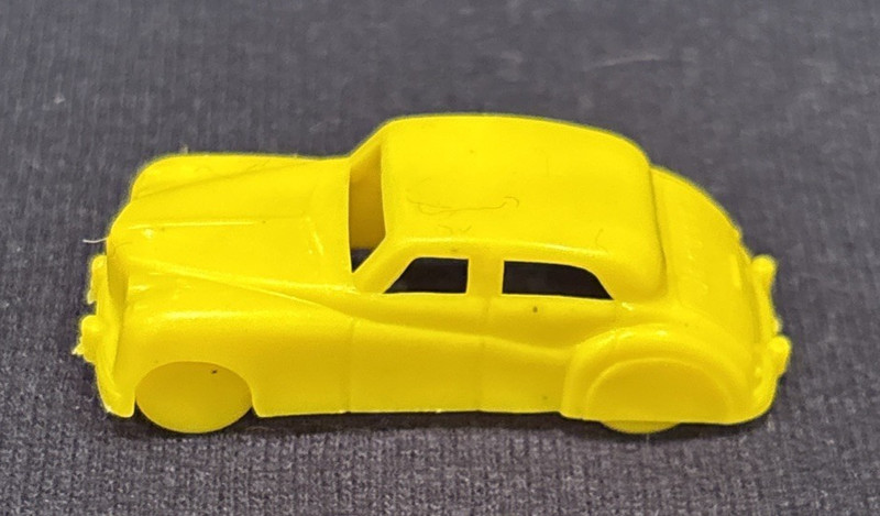 Vintage jaguar toy car