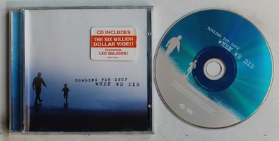 Bowling For Soup When We Die US Adv CDSingle 2007 Pop Punk Hypesticker
