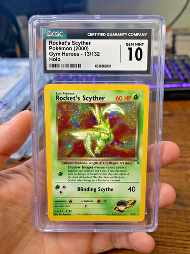 Rocket's Scyther (Unlimited) graded CGC 10 for sale on eBay