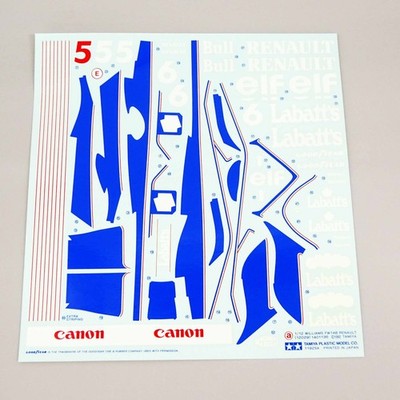 Tamiya 1/12 Williams FW14B Renault #1992 World Champion Plastic