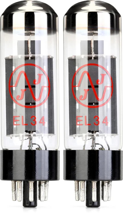 JJ EL34 Apex-matched Power Tubes -