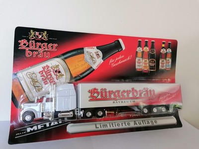 Bürgerbräu Bayreuth Werbetruck - Peterbilt Hauber Sattelzug XL Truck - OVP