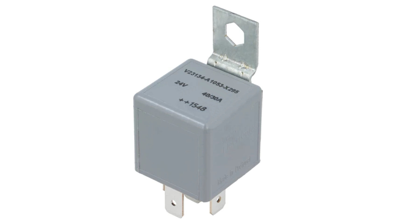 SPDT electromagnetic relay 24VDC 60A 6-1393302-4 /T2UK