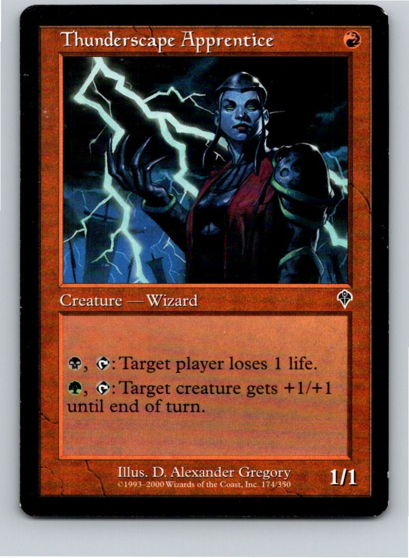 Magic the Gathering Thunderscape Apprentice Invasion MTG Free Shipping!